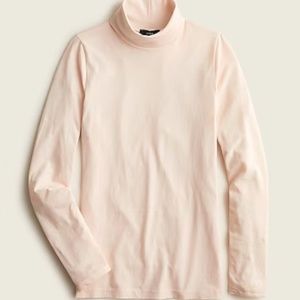 J. Crew Tissue Turtleneck in Pale Pink Size X-Small